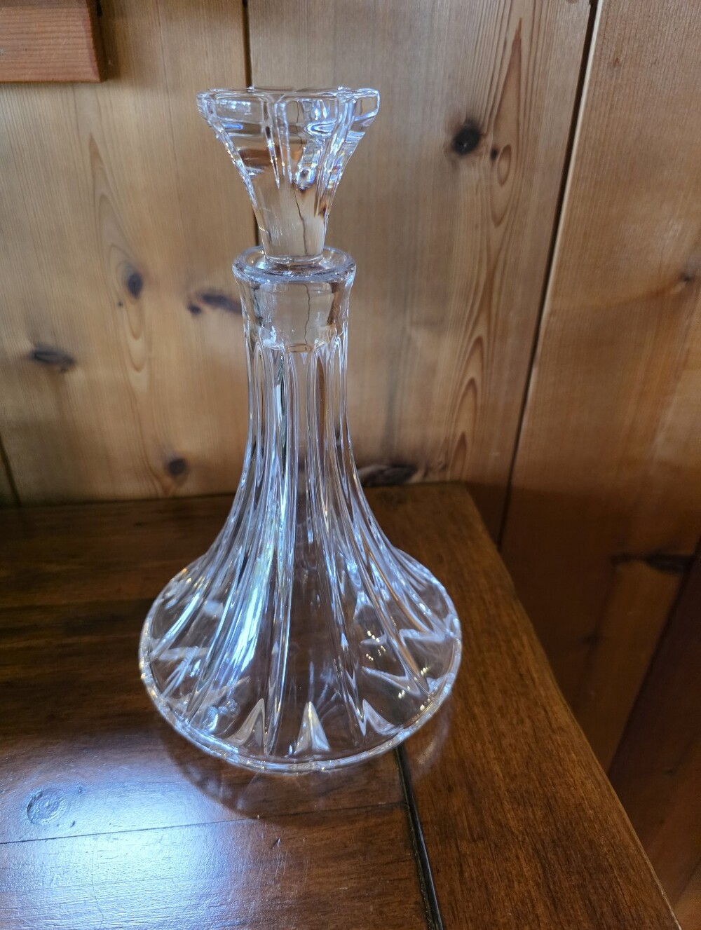 Honour Crystal Liquor Decanter Made In Slovakia. NEW